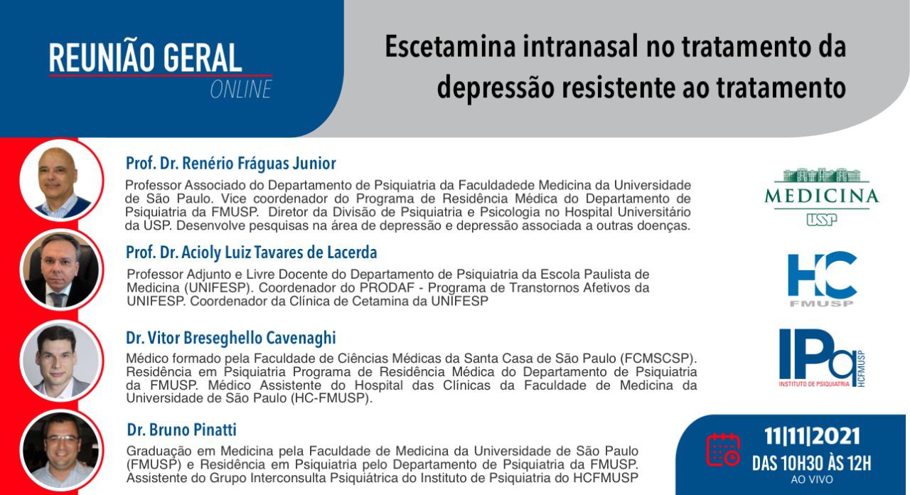 psiquiatra especialista em depressão, depressão resistente ao tratamento, cetamina na depressão, escetamina na depressão, especialista depressão
